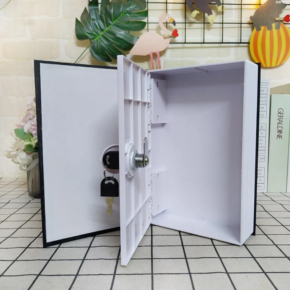Caja fuerte camuflada tipo libro con cerradura de combinación - imagen 2