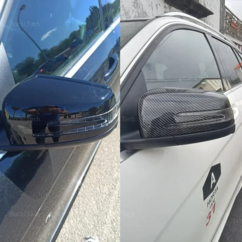 Cubierta de espejo retrovisor de fibra de carbono para Mercedes-Benz - imagen 4