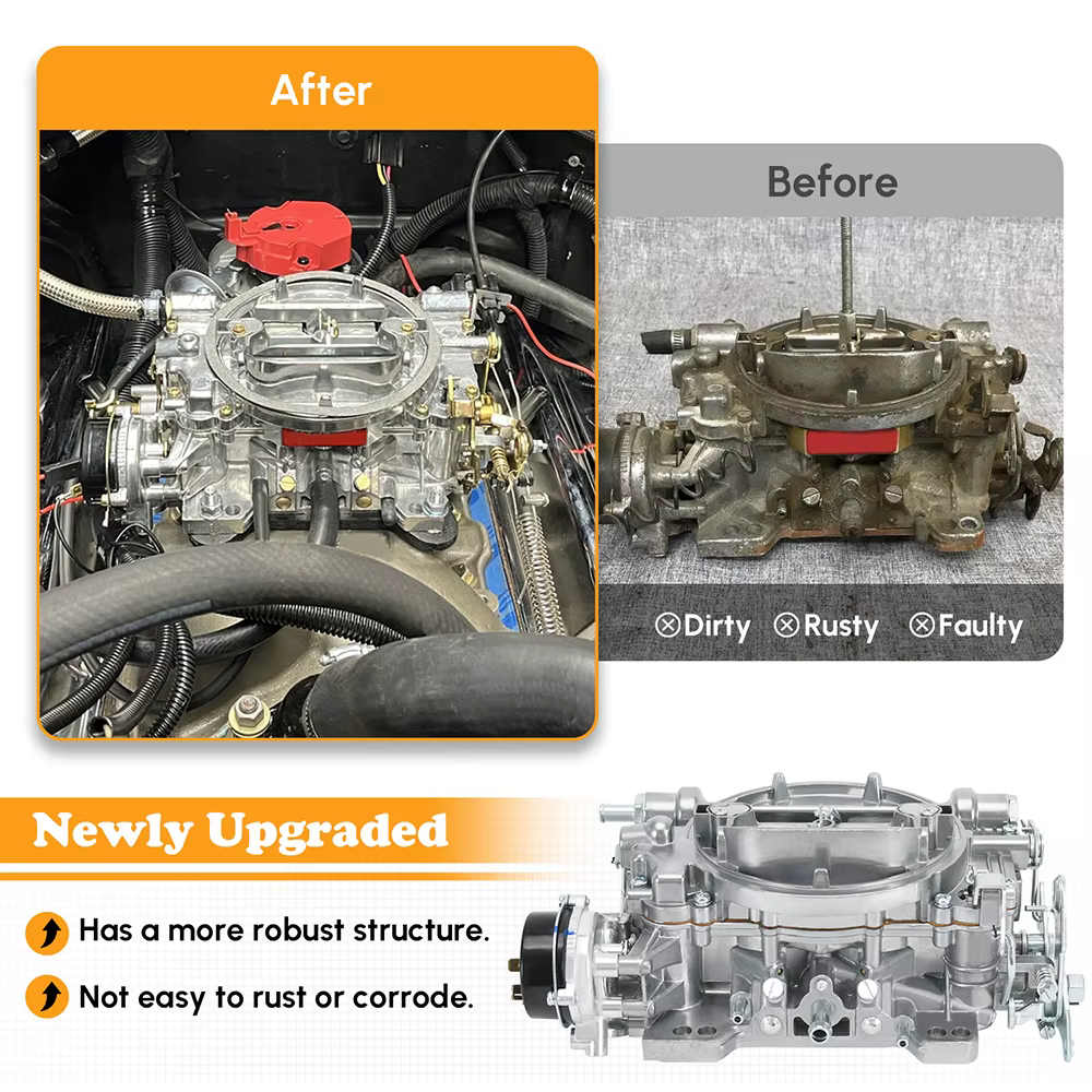 Carburador Edelbrock 1406 Performer 600 CFM con estárter eléctrico - imagen 3