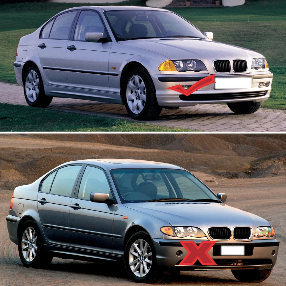 BMW E46 molduras de faro completas juego - imagen 3