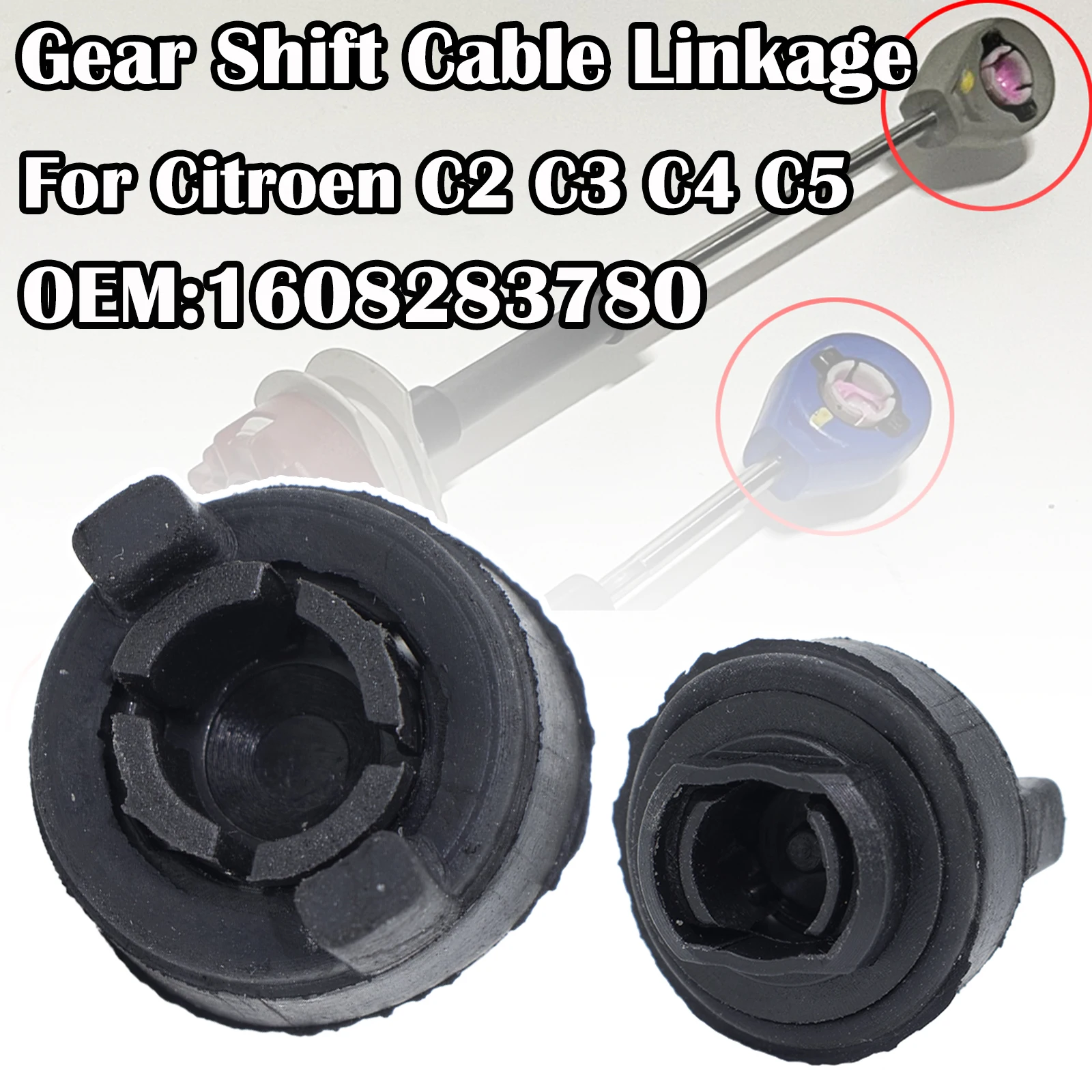 Casquillo terminal del cable de cambio para Citroën C2, C3, C4 y C5