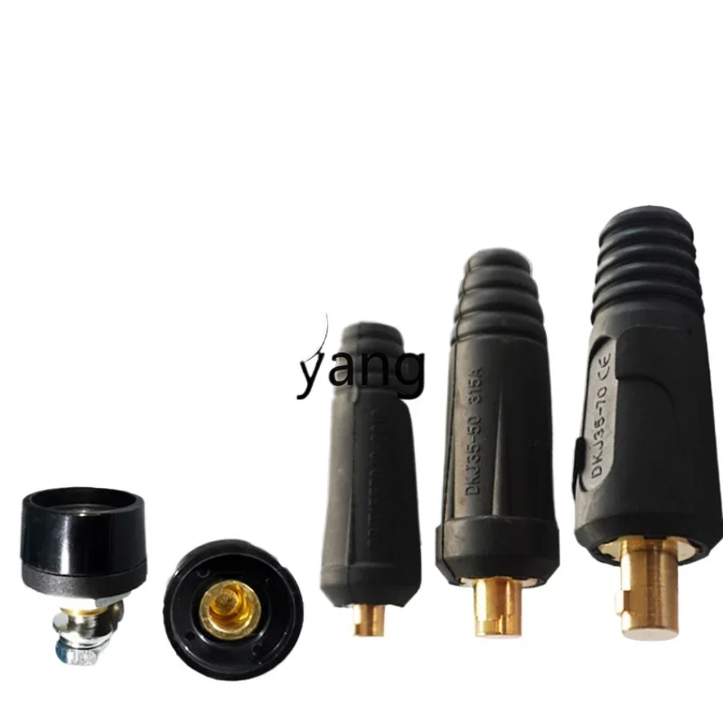 Enchufe rápido hembra para cable de soldadura MIG/MAG y electrodo – Conector antihumedad - imagen 2