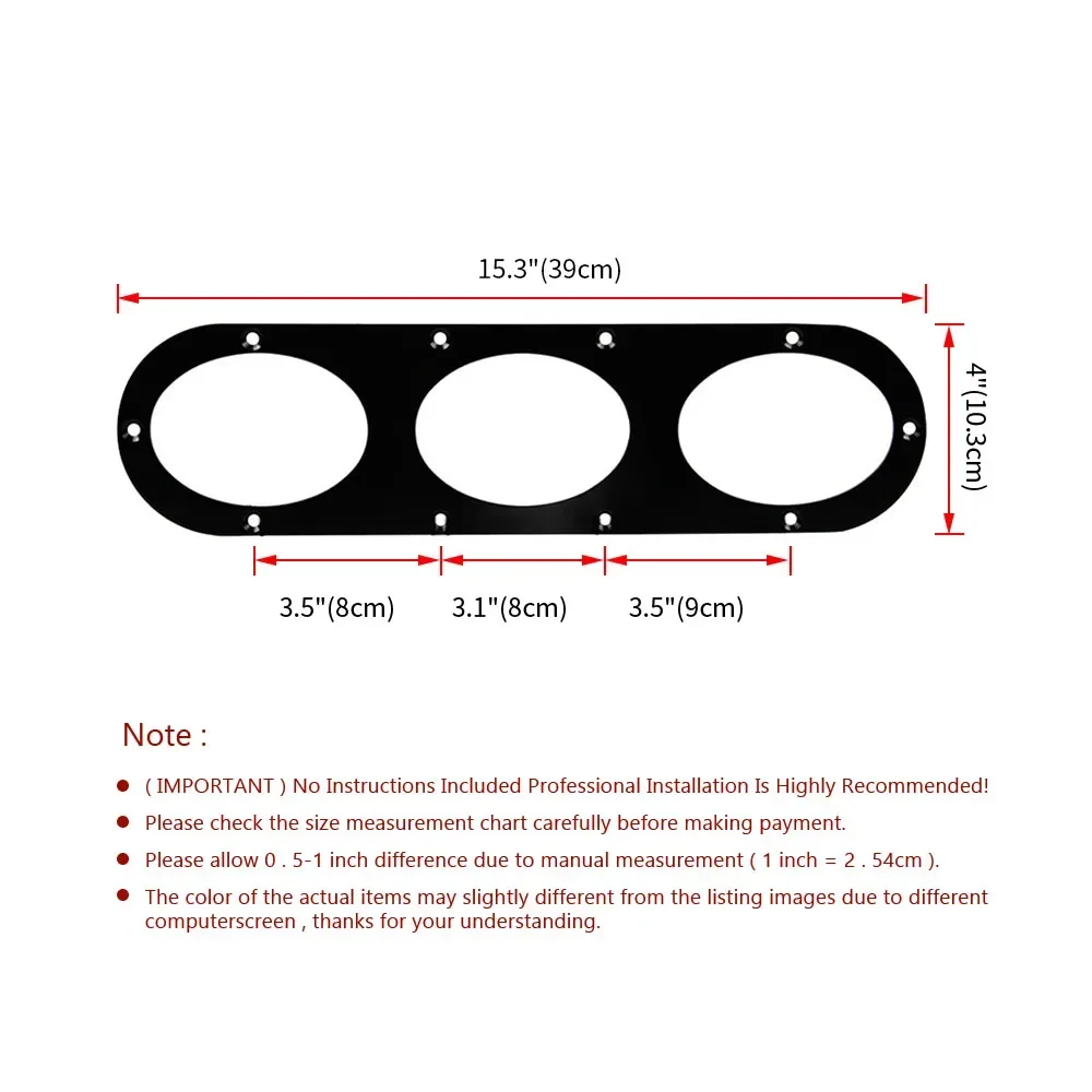 Kit difusor splitter trasero – parachoques universal negro - imagen 4