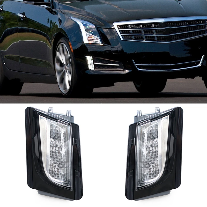 Faro antiniebla LED delantero para Cadillac ATS-L 2013-2019