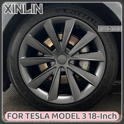 Tapacubos 18 pulgadas para Tesla Model 3 2020-2023 - Juego completo tapas rueda