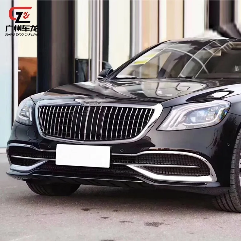 Parrilla delantera ABS Mercedes-Benz Clase S W222 estilo Maybach - imagen 5