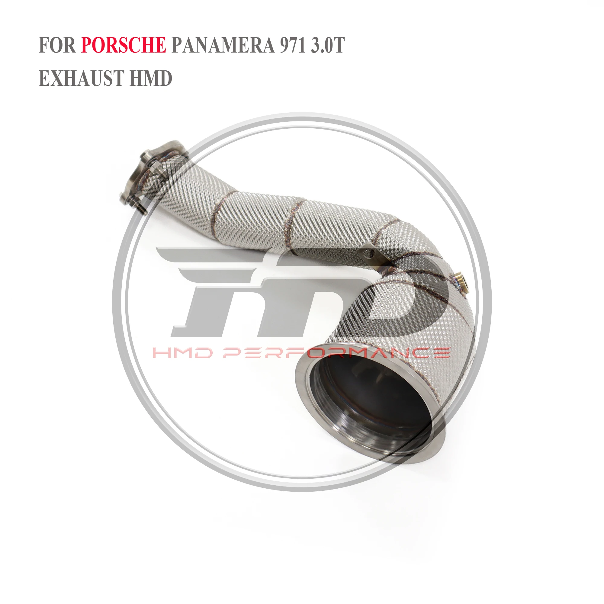 HMD tubo de bajada alto flujo para Porsche Panamera 971 3.0T - imagen 2