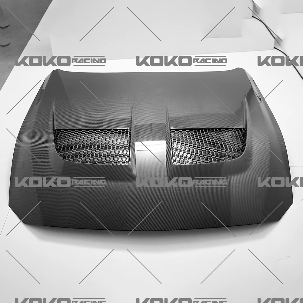 Rejillas de ventilación de fibra de carbono para Ford Mustang GTD 2024
