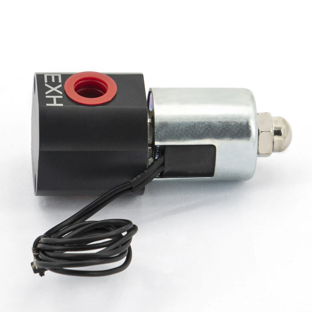Válvula solenoide 2 vías 12V para suspensión neumática – 20 bar - imagen 3