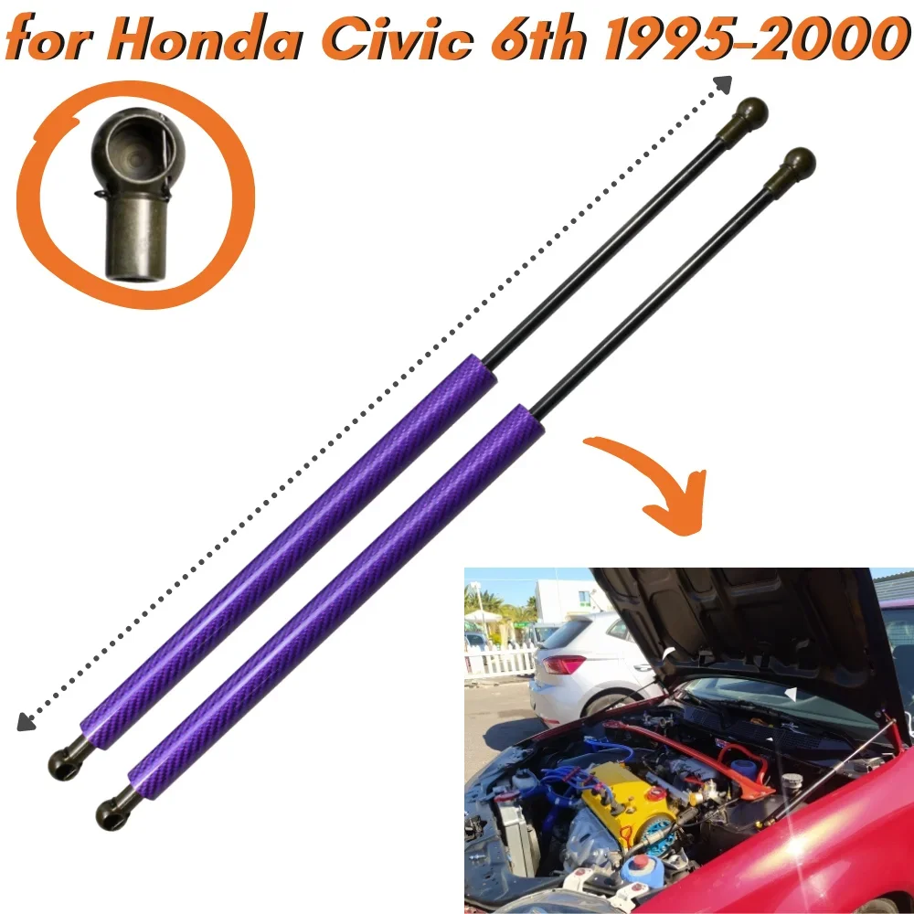 Amortiguadores de gas para capó Honda Civic VI EJ/EK/EM (1995-2000)