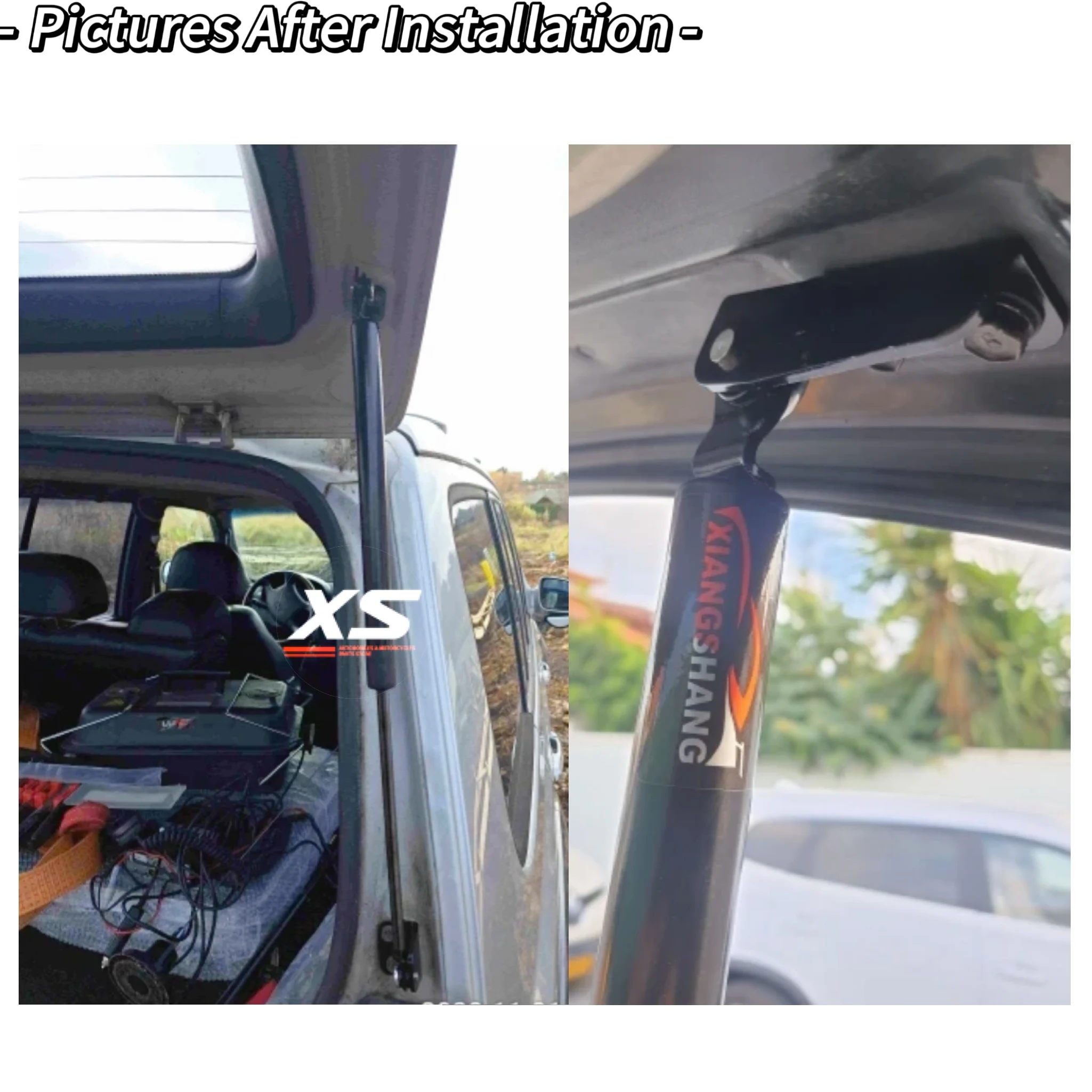 Puntales portón trasero Hyundai Terracan HP 2001-2007 sin alerón - imagen 3