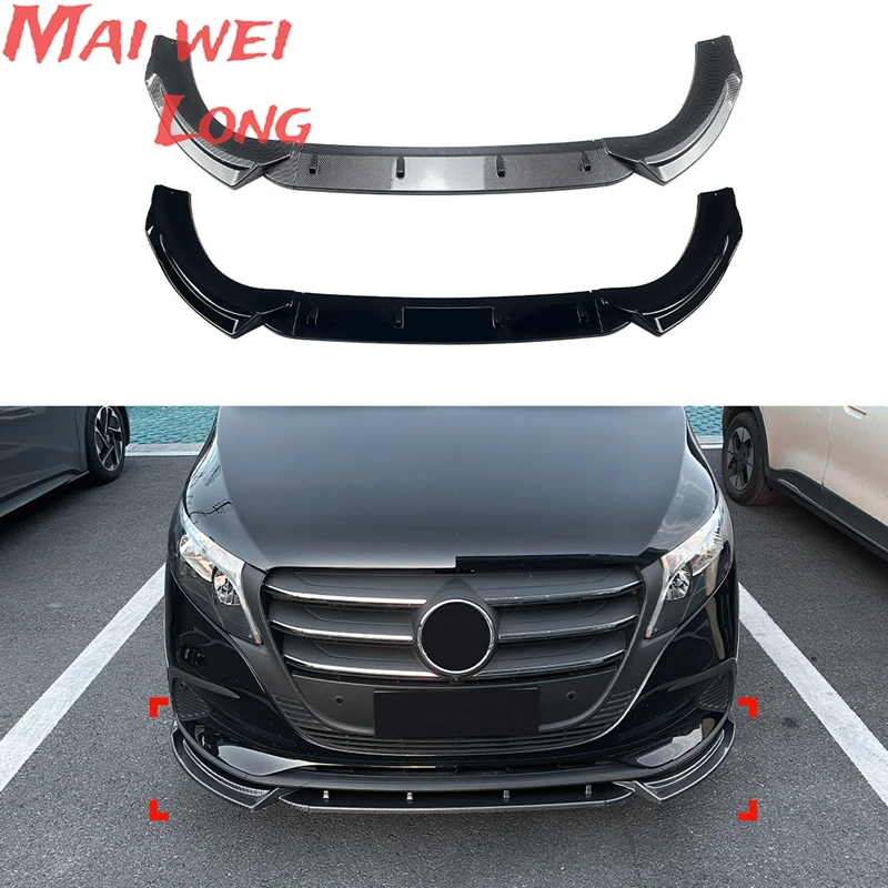 Splitter frontal y alerón Mercedes Vito W447 kit tuning