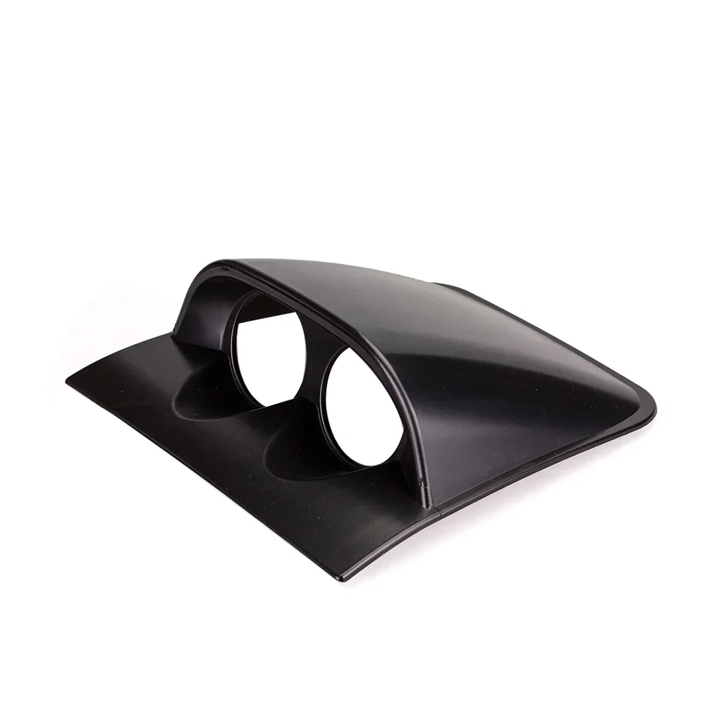 Soporte doble para manómetros 52 mm estilo carbono universal - imagen 2