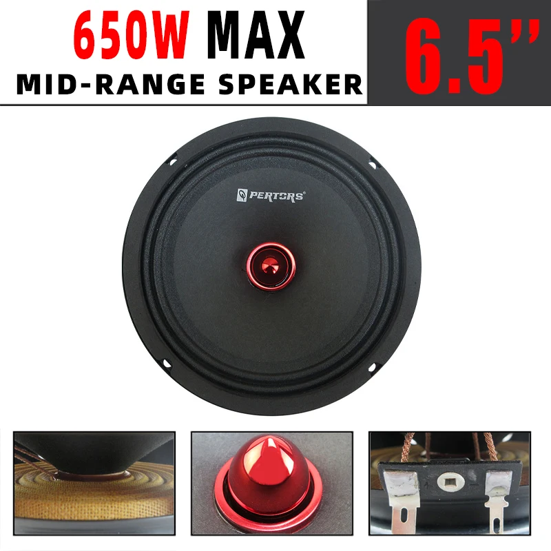 Altavoz woofer de medios para coche para mejorar el sonido estéreo