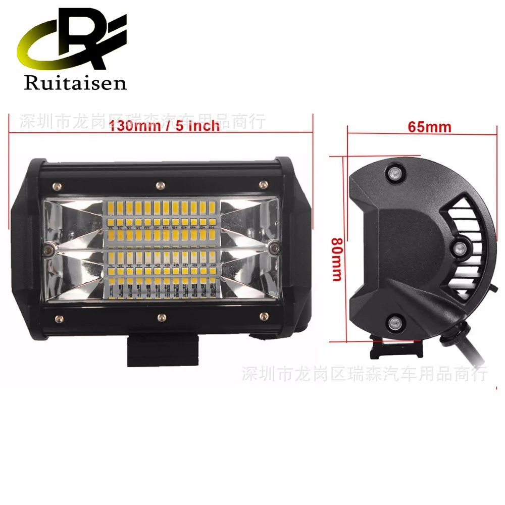 Barra LED de trabajo todoterreno para coche – luz auxiliar - imagen 4