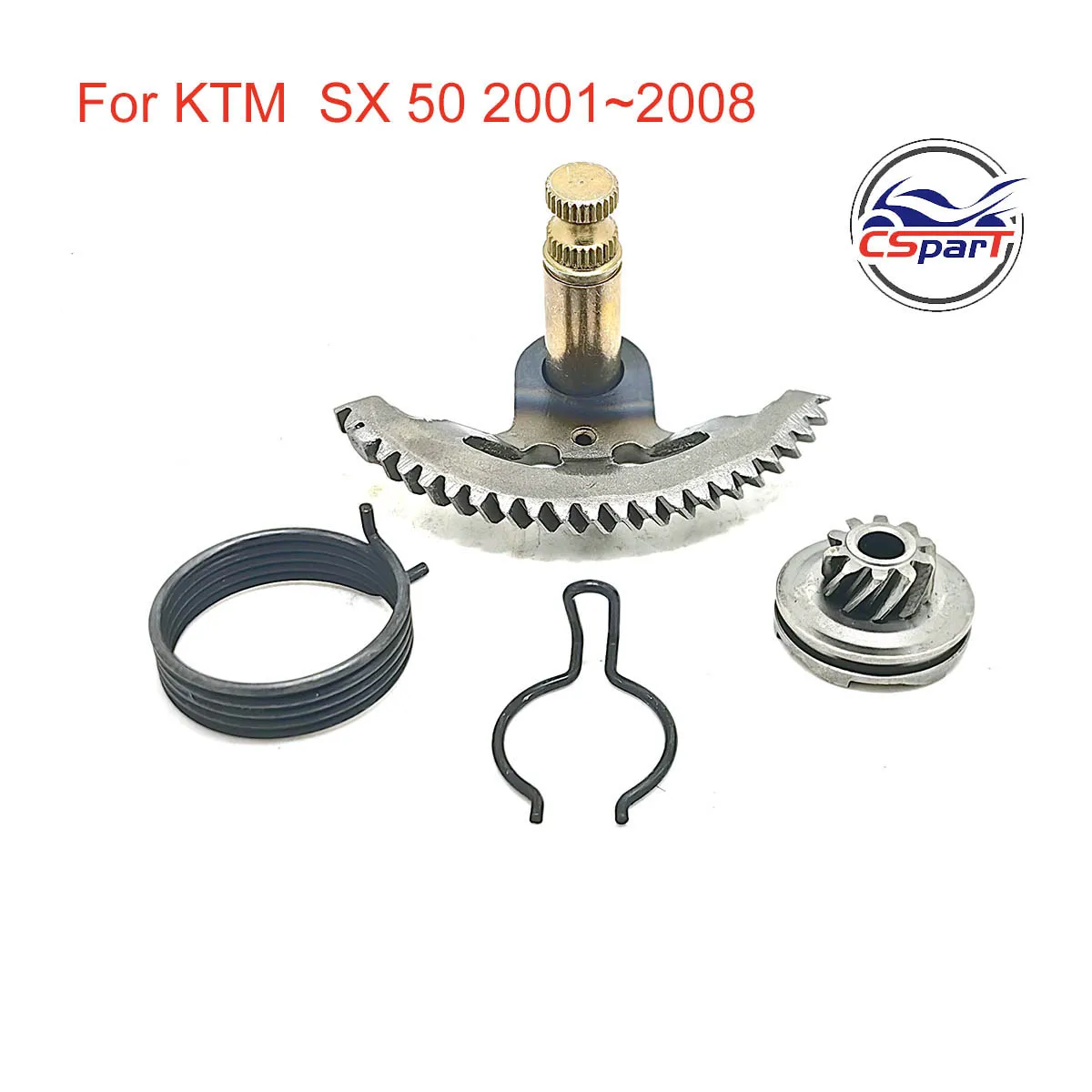Kit piñón + muelle arranque para KTM 50 SX 65 SX Mini SR 01-08