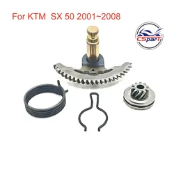 Kit piñón + muelle arranque para KTM 50 SX 65 SX Mini SR 01-08