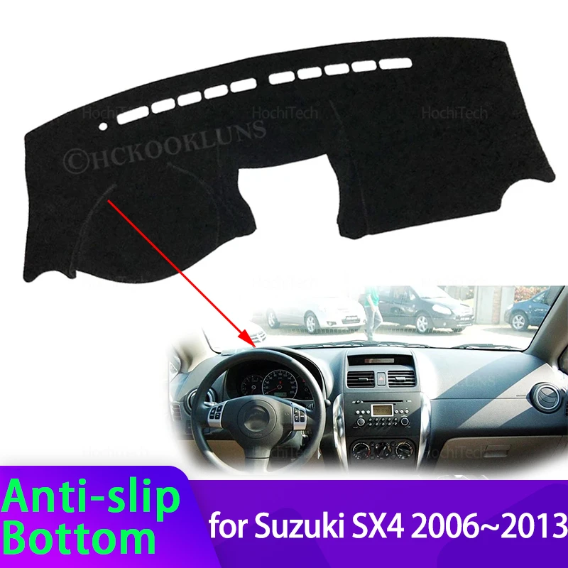 Funda de salpicadero antirreflejos y anti-UV Suzuki SX4 2006-2013