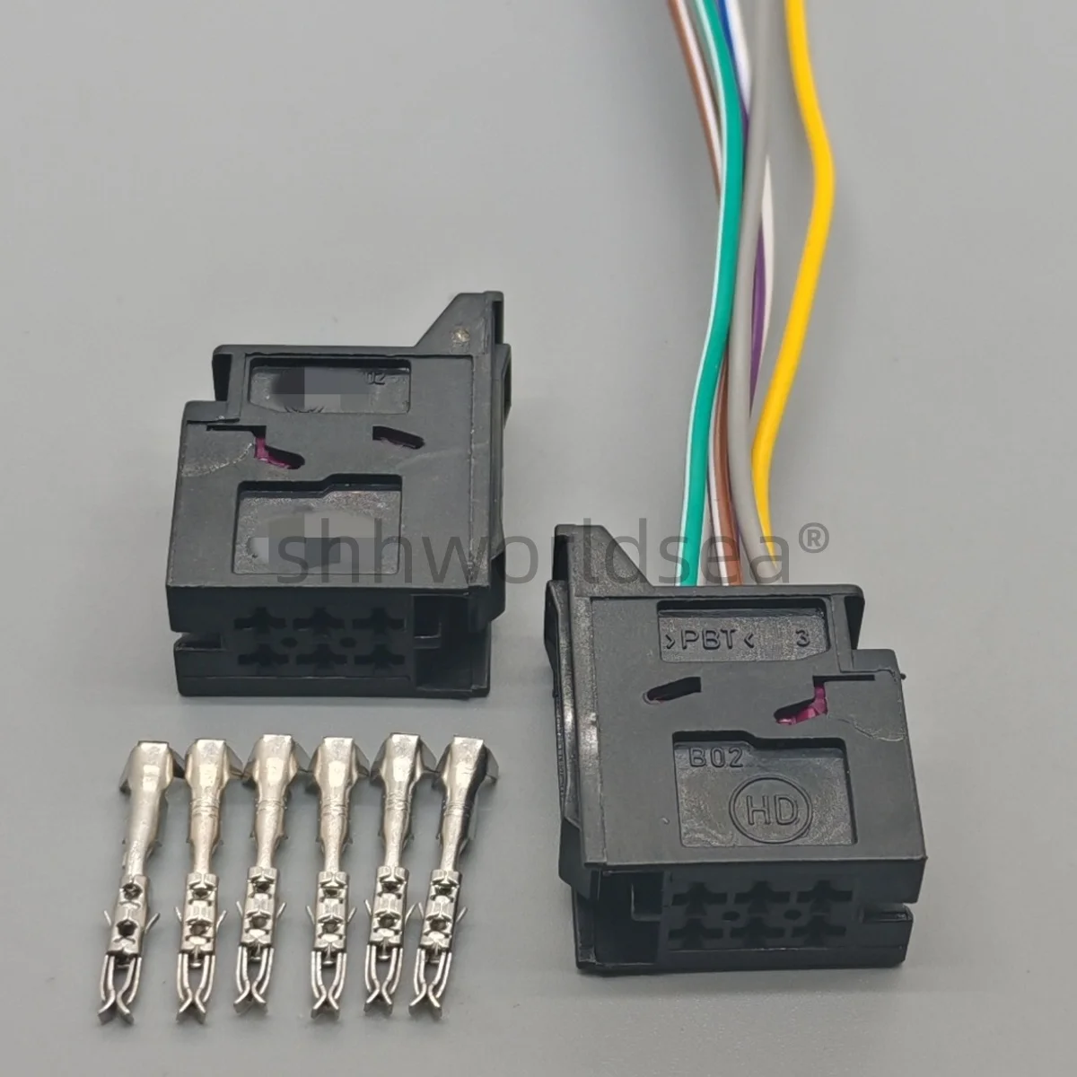 Conector enchufe 6 pines 1,5mm faro trasero Audi A1 Q3 6Q0937702 - imagen 3