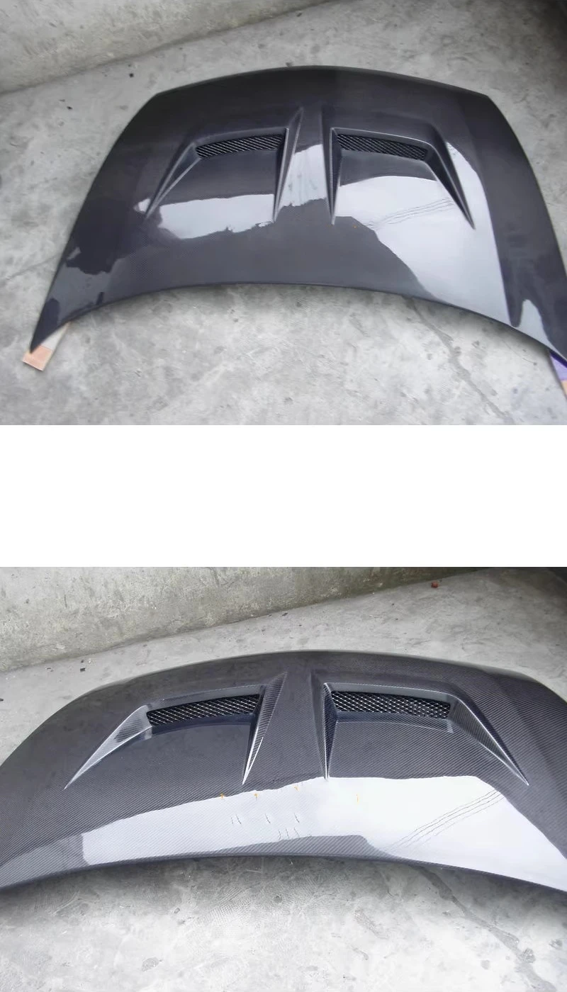 Capó de motor de fibra de carbono, capó ligero para Honda civic FD2, cubierta de motor de nuevo estilo modificado, accesorios para coche - imagen 2