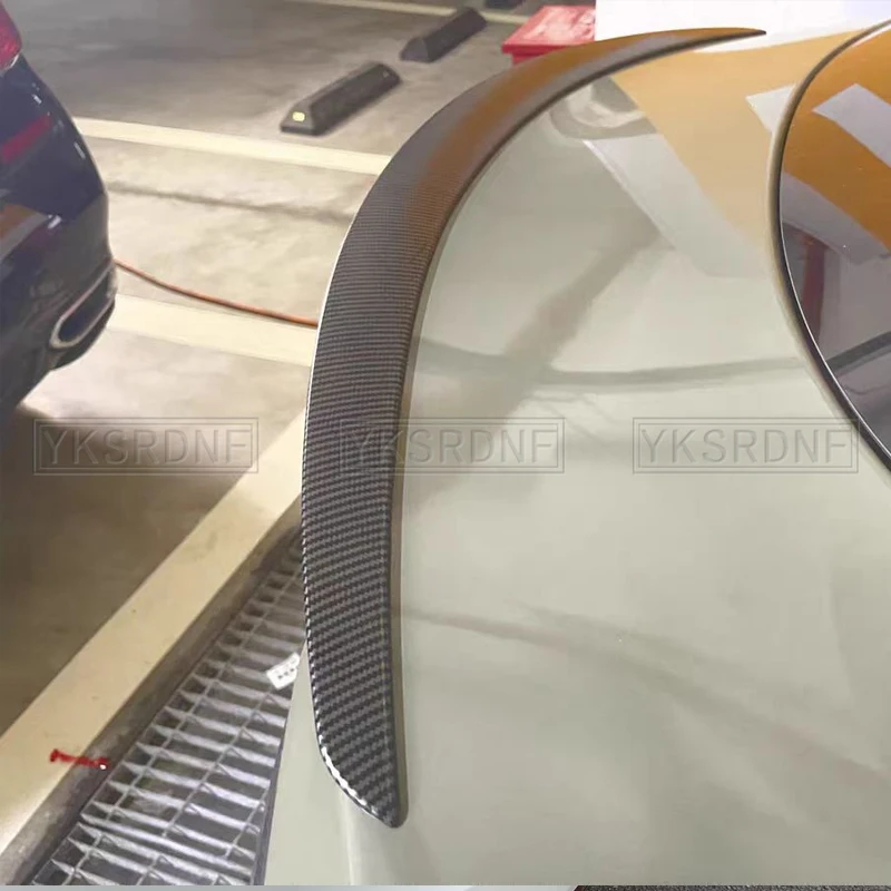 Alerón trasero fibra carbono negra para Tesla Model S 2012-2024 - imagen 3