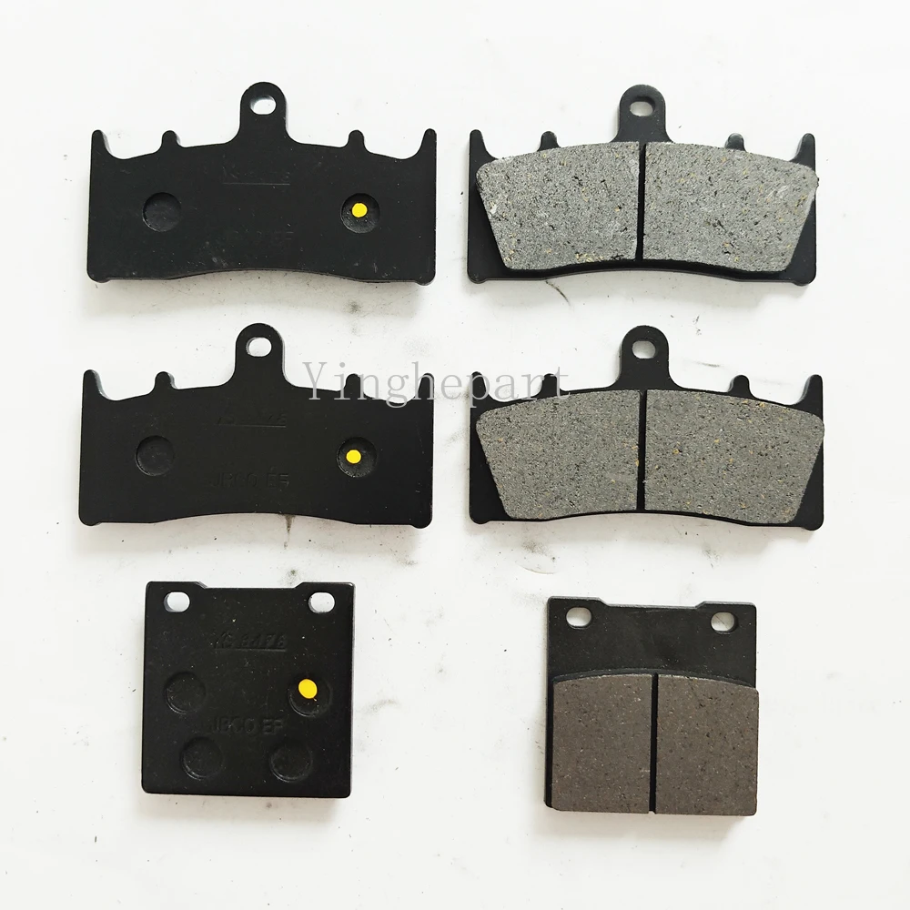 Pastillas de freno delanteras y traseras para motocicleta, para KAWASAKI ZR1200 ZRX1200R 2001-2008 ZR1200 ZRX1200S 2001-2004 ZR 1200 ZRX 1200R 1200S