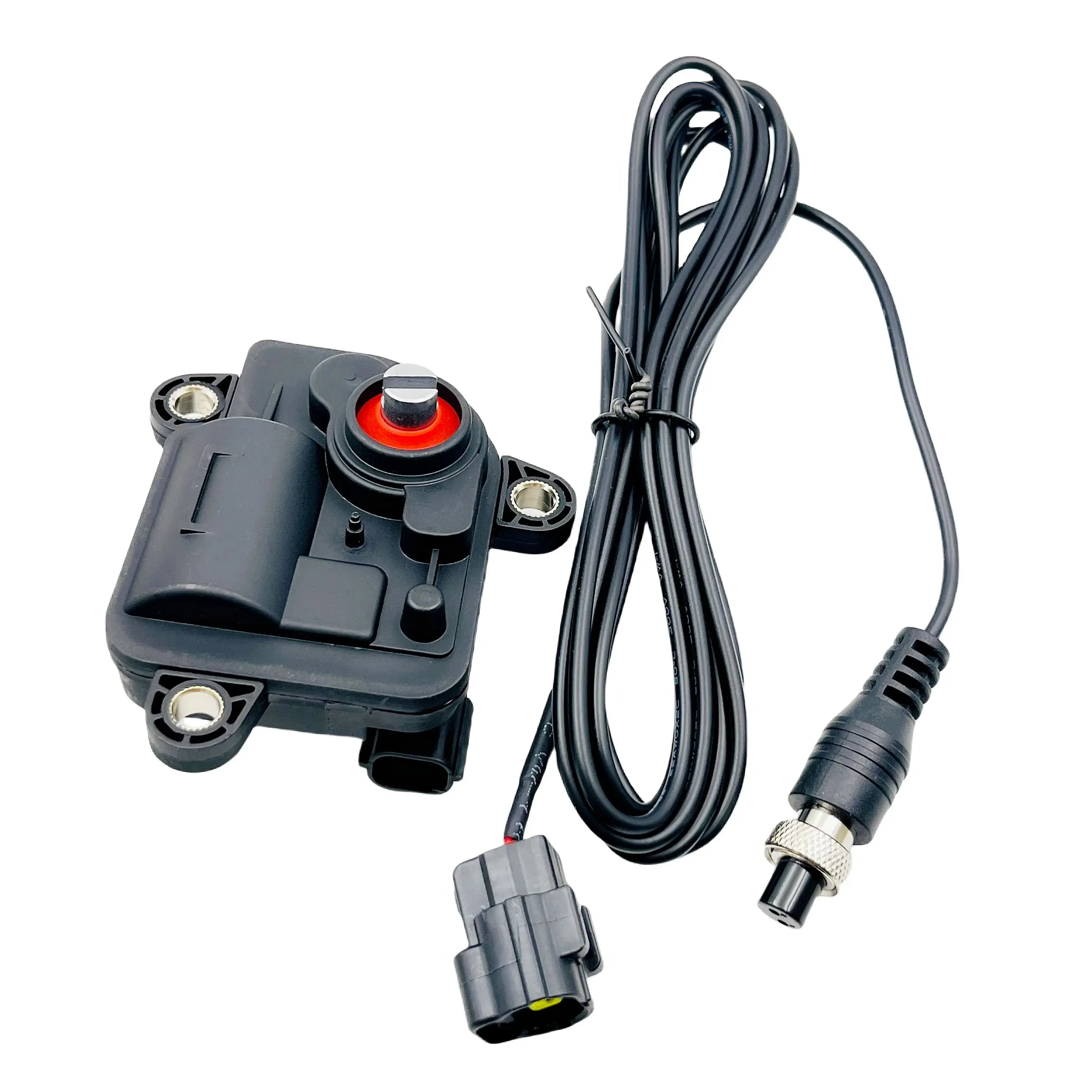 Válvula de silenciador de escape para coche con motor de control
