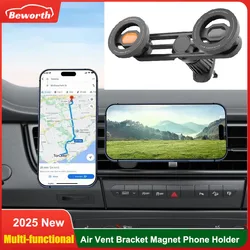 Soporte magnético de ventilación coche MagSafe iPhone 16 universal