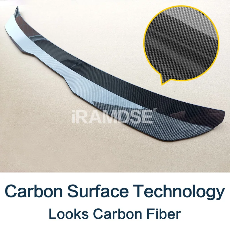 Alerón trasero de techo ABS carbono Chevrolet Tracker 2019-2020 - imagen 5