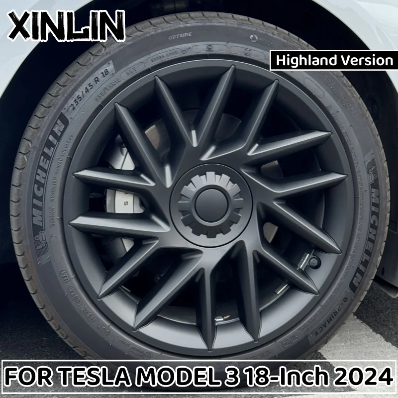 Cubreruedas aerodinámicos para llantas Tesla Model 3 Highland 2024