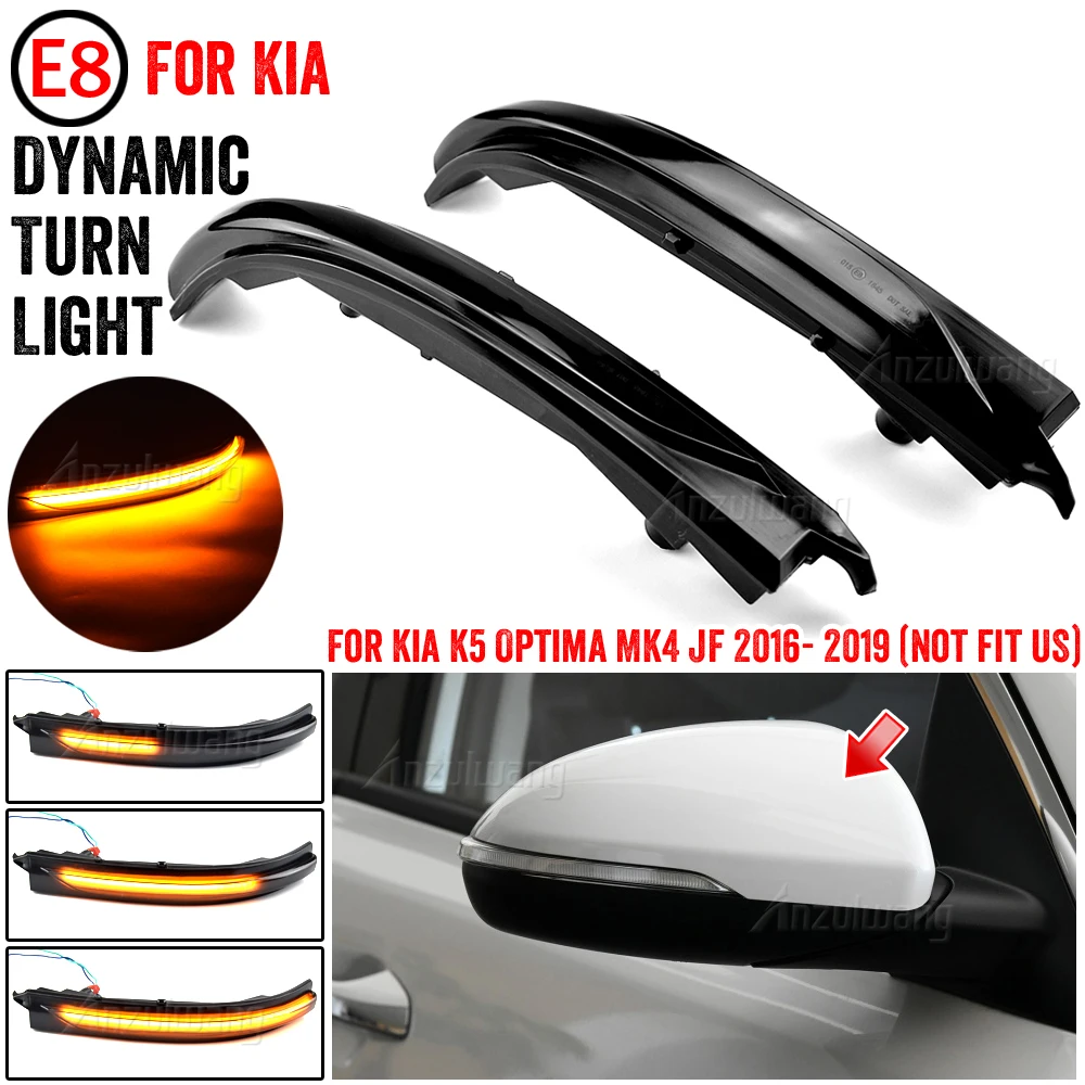 Intermitente LED secuencial Kia Optima K5 MK4 JF 2016-2019