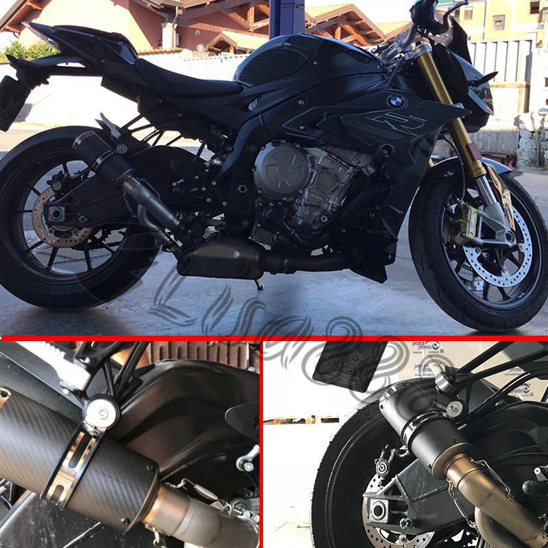 Tubo escape medio con silenciador BMW S1000RR S1000XR 2017-2018 - imagen 2