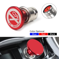 Encendedor de cigarrillos de aluminio anodizado 12V para coche