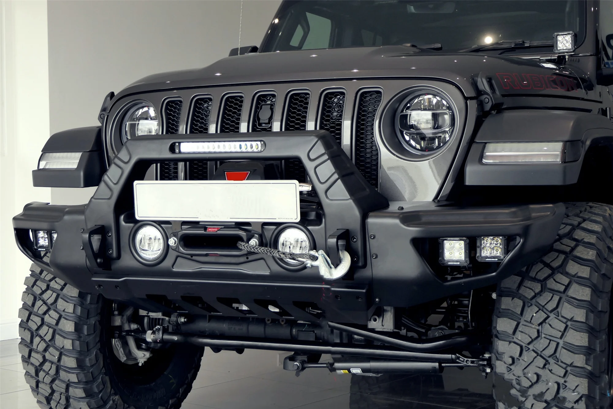 Smittybilt parachoques acero 4x4 para Jeep Wrangler JK/JL - imagen 3