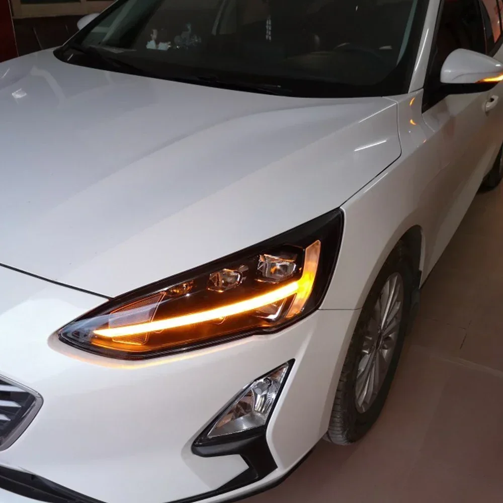 Faro LED delantero para Ford Focus 2019-2021 alta configuración proyector - imagen 2