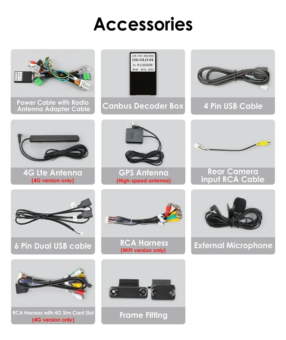 Radio CarPlay Hizpo 9 pulgadas navegador GPS Volvo XC60 2008-2013 - imagen 5