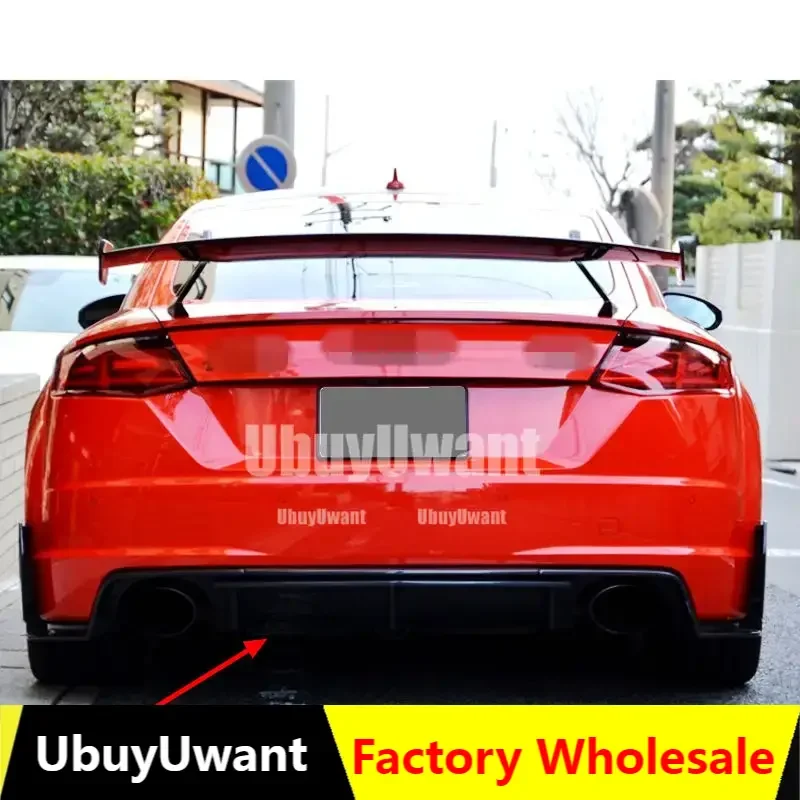 Difusor trasero de fibra de carbono para Audi TT MK3 (2015-2018)