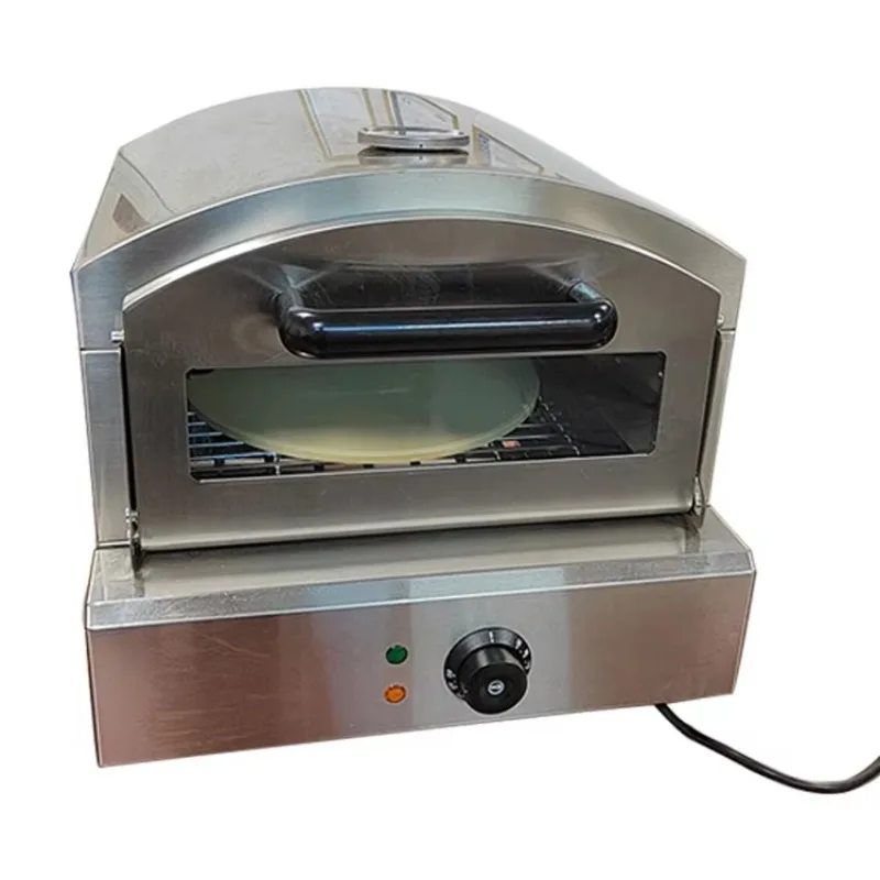 Horno de pizza eléctrico holandés de acero inoxidable para camping