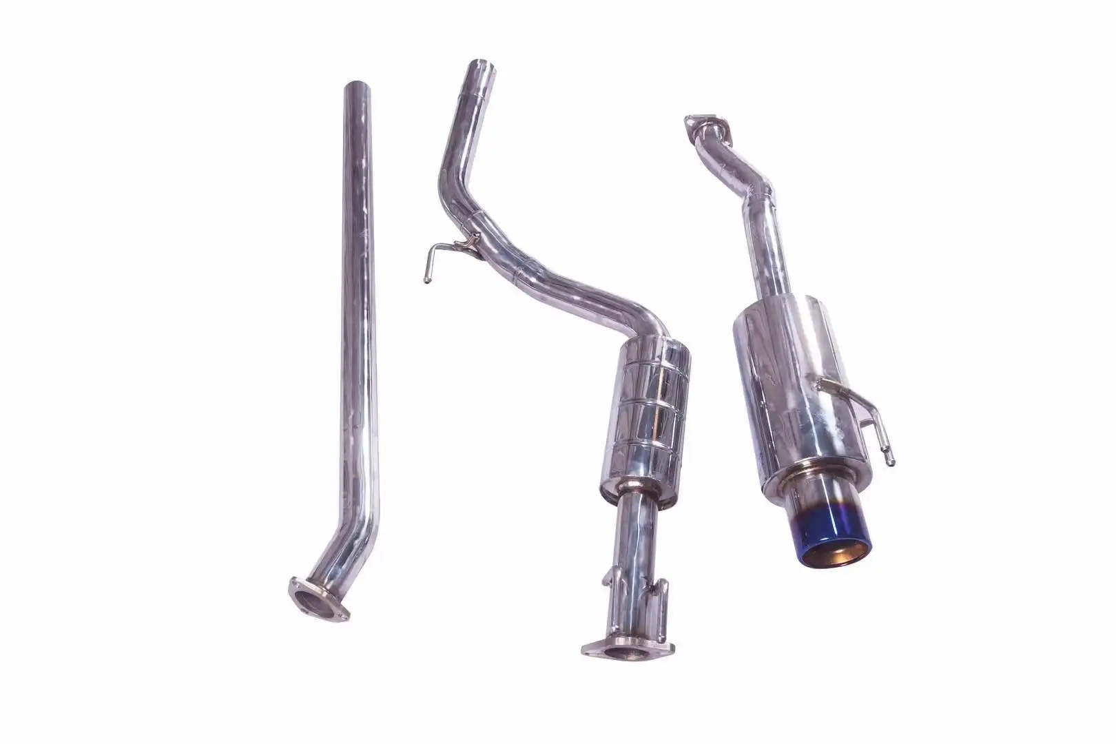 Detalle del silenciador micropolo para montaje trasero
