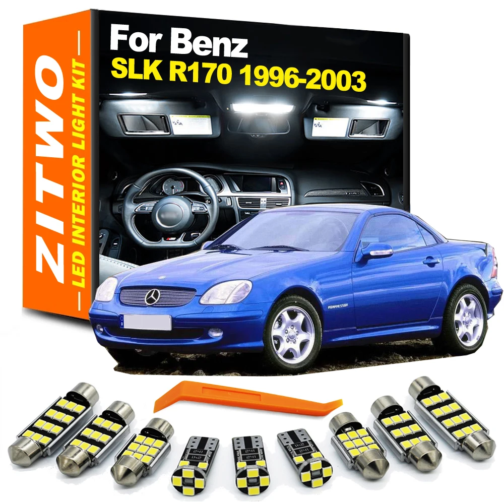 ZITWO bombillas LED interior Canbus para Mercedes SLK R170 1996-2003