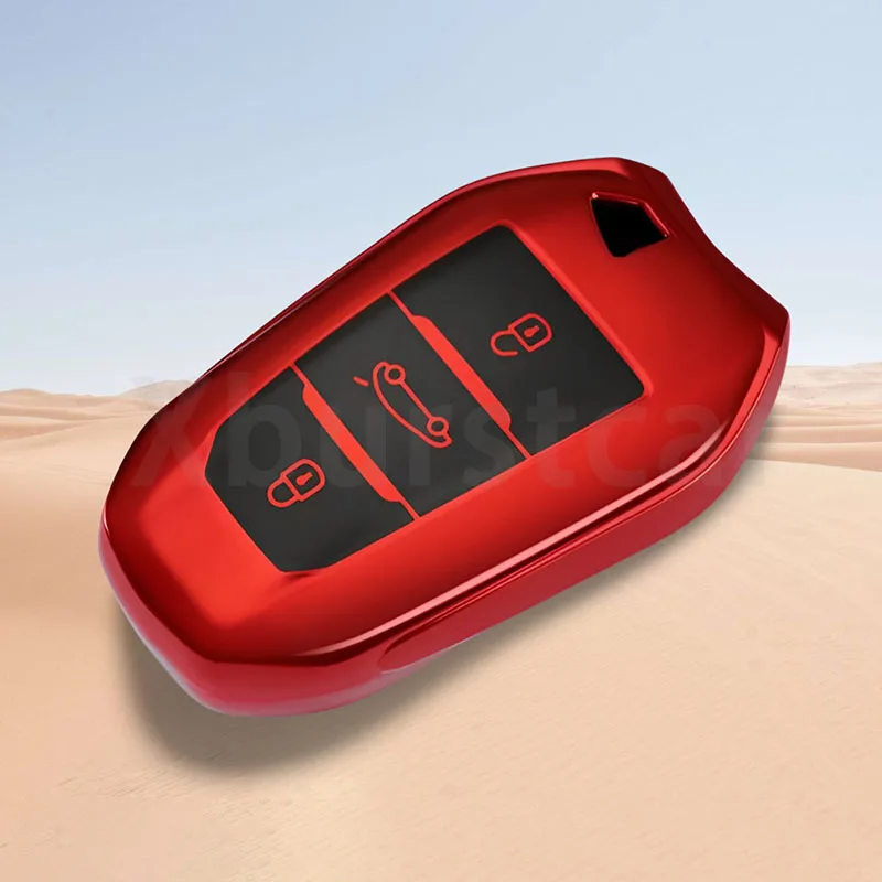 Carcasa TPU llave mando Peugeot 3008 308 Citroen C4 C5 DS3 DS4 - imagen 4