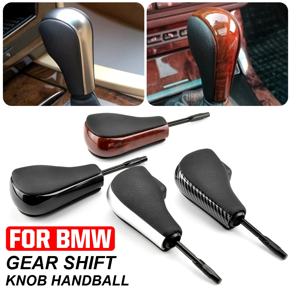 Pomo de cambio automático de fibra de carbono para BMW - imagen 5
