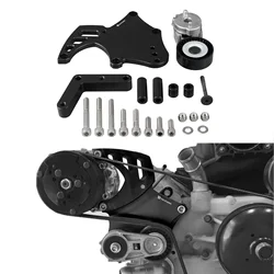 Soporte compresor LS Sanden 508 con kit tensor – V8 4.8-6.2L