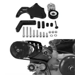 Soporte compresor LS Sanden 508 con kit tensor – V8 4.8-6.2L