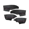 4pcs Black-red