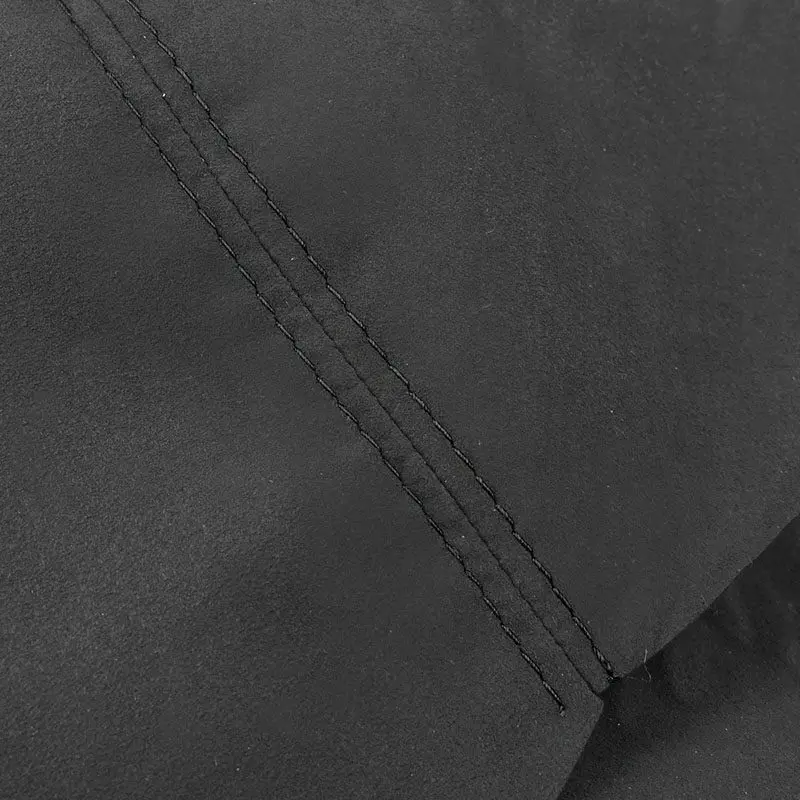 Para VW Golf 5 MK5 Jetta Bora 2005 2006 2007 2008 2009 2010 Panel de puerta Interior de coche reposabrazos cubierta de cuero de ante negro solo 4 puertas - imagen 3