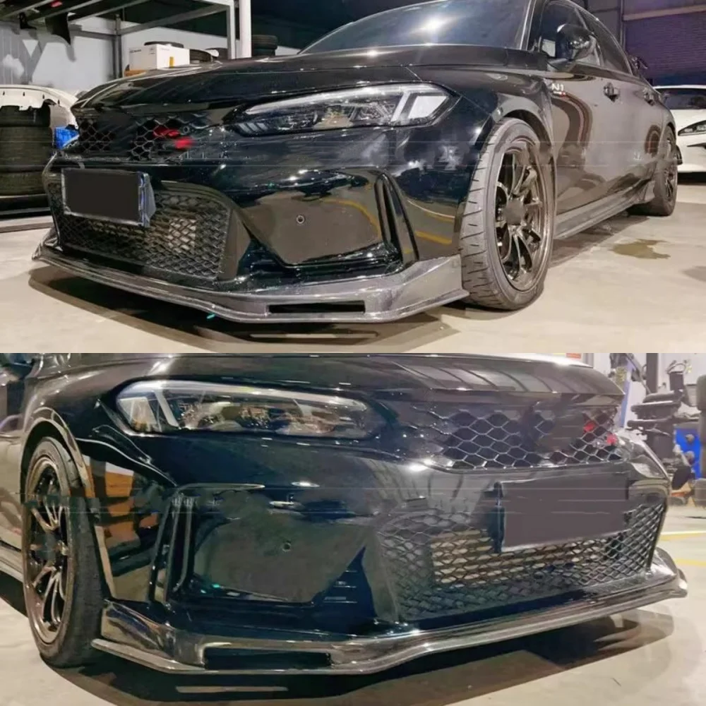Labio delantero de fibra de carbono para Honda Civic Type R FL5 - imagen 2