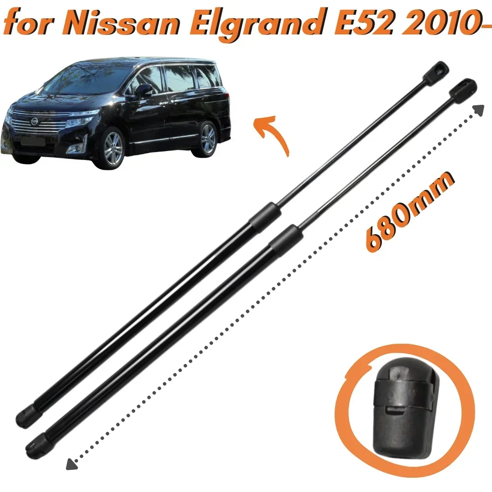Amortiguador de gas para tapa maletero Nissan Elgrand E52 trasera