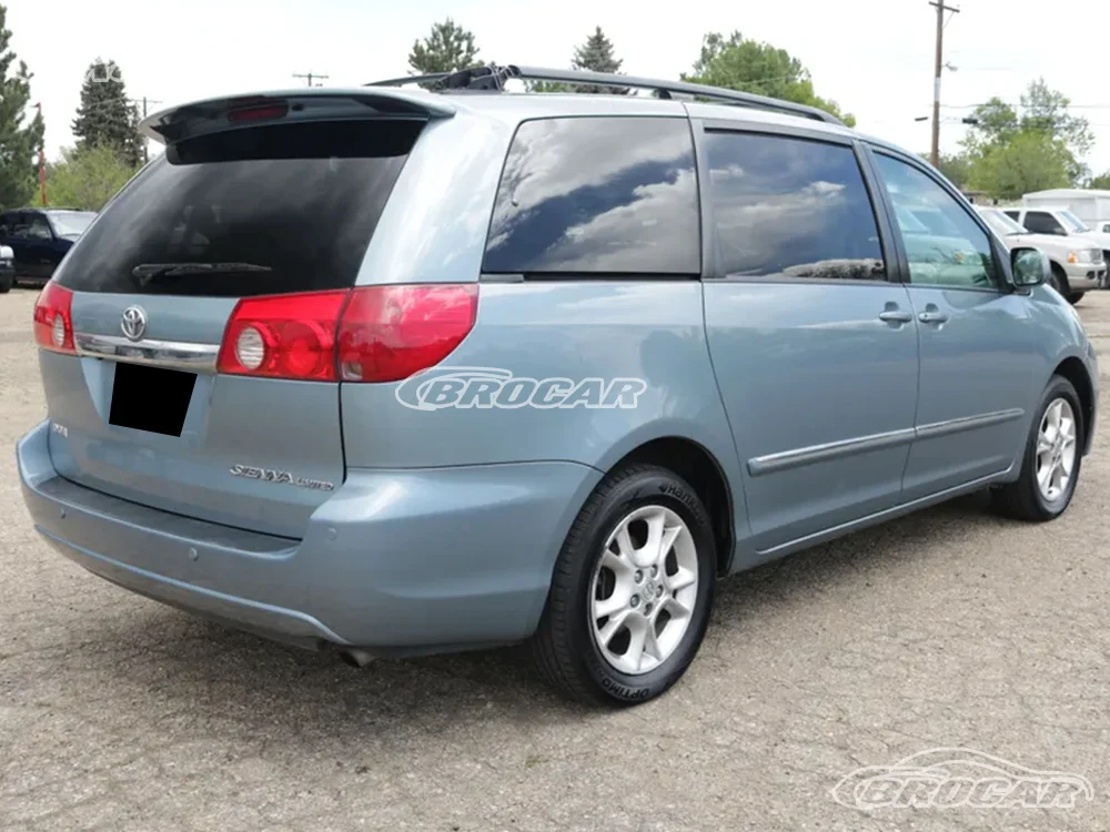 Alerón Trasero Toyota Sienna Gen 2 2004-2010 ABS con/sin Luces
