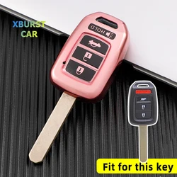 Funda TPU suave llave coche 4 botones – Honda Civic y Accord 2016-2019